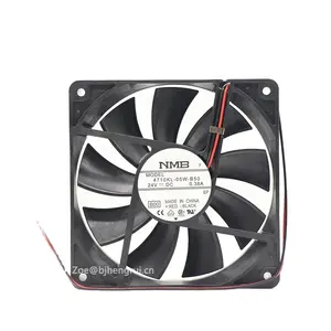 NMB 4710KL-05W-B50 12025 120X120X25mm 24V DC 0.38A 9.12W 115CFM 2800RPM Onduleur Électrique Ventilateur Axial