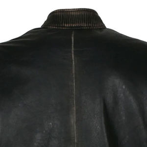 Waterproof Thick Motorcycle <b>Jacket</b> Original <b>Genuine</b> Sheep <b>Leather</b> <b>Jacket</b> For Men Vintage Biker Embossed Front Logo Premium - Product Image 6