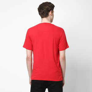 T-shirt surdimensionné en coton tricoté à col rond et manches courtes pour homme, qualité supérieure, option d'impression numérique avec logo personnalisé - Product Image 4