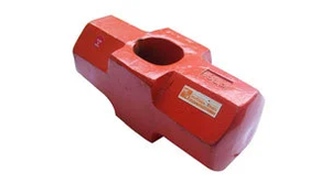 Heavy Duty Carbon Steel Sledge <b>Hammer</b> Head Drop Forged Double Face Striking <b>Hammer</b> Head Without Handle for Construction Mining - Product Image 2