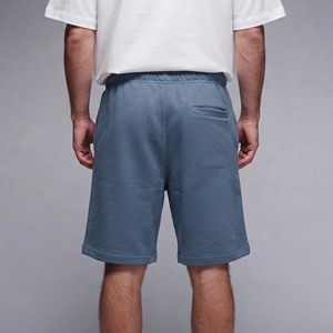 Shorts de course pour hommes 2026, 100 % coton, couleur unie, écologiques, style urbain, en toile, séchage rapide, tendance, avec détails latéraux - Product Image 6