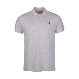 Polo homme premium uni à manches courtes en tissu de coton respirant Coupe classique décontractée moderne pour l'été - Product Image 1
