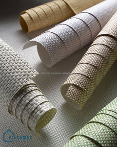 Papel Tapiz de Hierba Natural, Revestimiento de Pared de Fibra Tejida a Mano para el Hogar y la Oficina, Textura Interior - Product Image 5