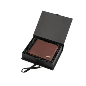 High Quality Men's Bifold <b>Wallet</b> Short Genuine Leather Luxury Multifunctional <b>RFID</b> <b>Blocking</b> Card Holder Embroidery Custom Logo - Product Image 1