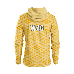 Customized Casual Spring Wear Eco Friendly Front Logo Quick Dry Breathable Nylon Coated Windbreaker Hooded <b>Waterproof</b> Jacket <b>Set</b> - Product Image 2