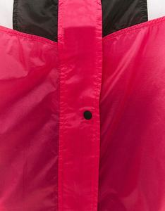 Ropa informal ligera personalizada con cremallera, chaqueta cortavientos ajustada para mujer, Patchwork, Color, correr, de talla grande, transpirable, con capucha - Product Image 4