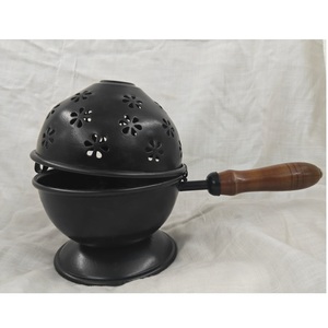 Brûleur Dhuna en laiton pour encens traditionnel Loban Dhoop Dani Sambrani, support Dhuni pour Pooja, rituels spirituels et maison - Product Image 3