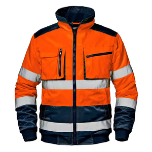 Vestes de travail de sécurité légères, imperméables, respirantes, antistatiques, avec poches avant, design personnalisé, vente en gros, haute qualité, modèle 2026 - Product Image 4