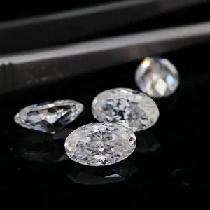 Diamant de laboratoire CVD de haute qualité, 0,3 ct-2 ct, taille ovale, avec certificat IGI, couleur D, diamant cultivé en laboratoire pour bijoux - Product Image 1