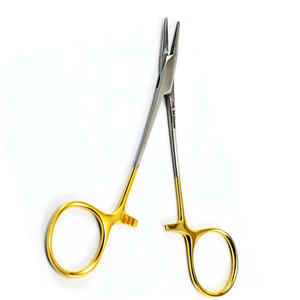Portaagujas Tc Webster de 15 cm, Liso, Dorado, para Sutura Quirúrgica, Cirugía Dental, Tijeras, Pinzas, Acero Inoxidable - Product Image 4