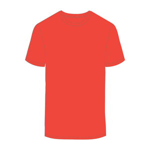 Camiseta Premium para Hombre, 100% Algodón, 230g, Color Naranja Brillante, Cómoda, Informal, Estilo Urbano, Suave y Transpirable - Product Image 2