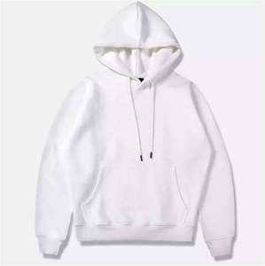 เสื้อฮู้ดแบบยูนิเซ็กซ์ สีชมพูพื้น ผ้าฟลีซ สวมใส่สบายๆ สำหรับฤดูใบไม้ร่วง ทรงปกติ ผ้าถัก ย้อมสีเรียบ - Product Image 3