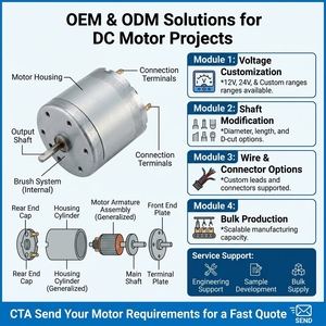 Motore DC Serie DSD-3530 12V 24V 6000RPM Senza Carico 4800RPM Efficienza Massima <span class=keywords><strong>3</strong></span>.1W <span class=keywords><strong>3</strong></span>.8W Motore a Spazzole - Product Image 6