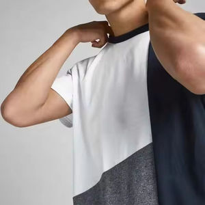 T-shirt Homme de Qualité Supérieure Entièrement Personnalisable – Tendance Actuelle, Respirant, Anti-Plis, Tissu Toile – Service OEM Personnalisé - Product Image 5