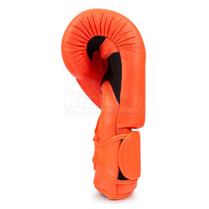 Professional Style Leather Boxing Gloves for Training Workouts Fitness <b>Practice</b> Soft <b>Padding</b> Comfortable Fit Unisex Adjustable - Product Image 4