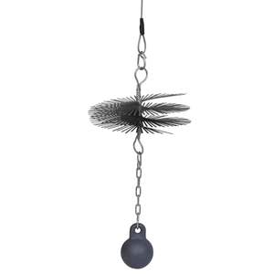 Brosse de nettoyage de cheminée ronde de 9,8 pouces de diamètre, catégorie de produits premium - Product Image 2