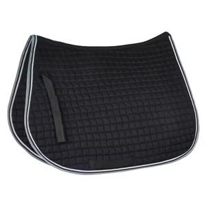 Tapis de selle tout usage personnalisé de haute qualité, en coton doux et rembourré de mousse, pour dressage et équitation anglaise, excellent équipement équestre - Product Image 1