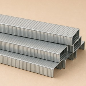 [YOU-ONE <b>Fastening</b> Systems] Corrugated Staples 24.2mm Crown 16 to 32mm Galvanized Wire Chisel Point JK590 Type Staples - Product Image 4