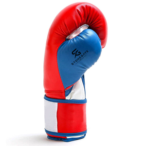 Guantes de Boxeo de Cuero Vacuno con Cordones, Logotipo Personalizado, Equipo Profesional para Entrenamiento y Combate, Venta al Por Mayor 2026 - Product Image 2