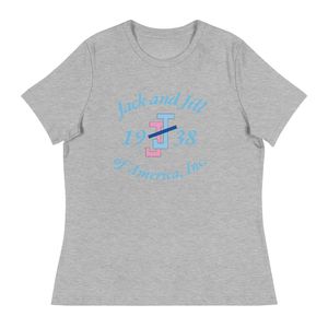 Camiseta Gráfica Holgada para Mujer al por Mayor, Estampado Tipográfico Azul, Manga Corta, Cuello Redondo, Informal, Personalizada, Moda de Verano - Product Image 1