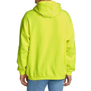 Vente en gros : Meilleur fournisseur – Sweat à capuche fluorescent pour homme, séchage rapide, design personnalisé pour adultes, teint uni pour la saison hivernale - Product Image 2