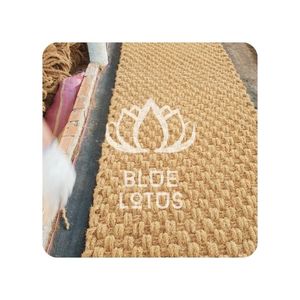 BEST SELLER Tapis en fibre de coco naturelle et écologique Blue Lotus Farm |   Rouleau de fibre de coco artisanale polyvalente 2m x 50m - Product Image 4