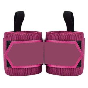 Keep your grip steady with Weight Lifting Wrist <b>Wraps</b> designed for reliable wrist hold in demanding weight room routines - Product Image 5