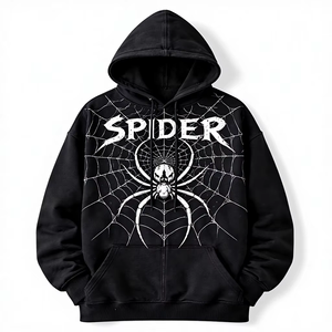 Sudadera con Capucha Deportiva FABRA Personalizada, Corte Regular, Tejida, para Hombre y Mujer, Mangas en Contraste, Cordón Ajustable, Secado Rápido - Product Image 1