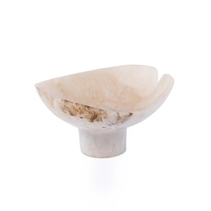 Corbeille à fruits surélevée en résine faite à la main avec plateau et soucoupes assortis pour la célébration de l'Aïd, les cadeaux de mariage et la décoration de table de luxe - Product Image 5