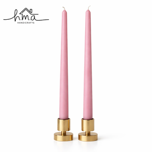 <b>Set</b> of 2 Decorative Tapr Brass Base Modern Colorful <b>Candle</b> <b>Set</b> for Home Decor and <b>Gifting</b> - Product Image 5