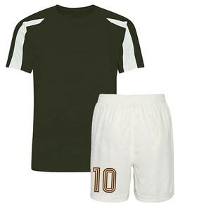 Camiseta de Fútbol Personalizada al por Mayor para Hombre, Camiseta de Fútbol Personalizada para Adulto con Nombre, Número de Equipo y Logotipo, Impresión por Transferencia de Calor OEM - Product Image 4