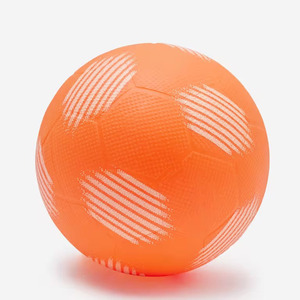 TORO <b>SKINS</b> TS-SB-0011 Orange Strike Training Soccer Ball Pro Grip Size 5 Durable PU Leather <b>Football</b> for Practice - Product Image 1
