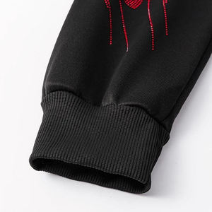 Sweat à capuche zippé intégral pour homme, masque facial intégré, streetwear tactique, coupe oversize, en coton personnalisable - Product Image 5
