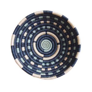 Handwoven Round Decorative Basket Tray Natural Woven <b>Wall</b> Plate Boho <b>Table</b> Centerpiece Wicker - Product Image 6