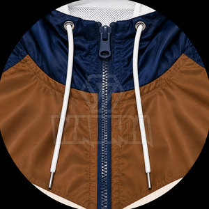 Modern Windbreaker <b>Shorts</b> <b>Set</b> Multi Color Puff Print Nylon Polyester <b>Hoodie</b> Outdoor Casual Windbreaker <b>Shorts</b> <b>Set</b> - Product Image 4