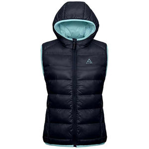 Chaleco Ajustado para Hombre, Color Azul, Cuello Alto, Bolsillos Laterales, Chaleco sin Mangas, Servicio OEM - Product Image 3