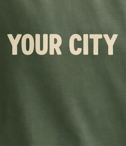 Camiseta de Hombre 100% Algodón, Personalizable con Impresión Digital, Cuello Redondo, Manga Corta, Corte Regular, Nombre de la Ciudad, Calidad Premium, 220 Gramos - Product Image 3