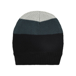 TRENDION APPARELS Brimless Winter 100% <b>Wool</b> Unisex <b>Chunky</b> Cable <b>Knit</b> Stretch Ribbed Casual Outdoor Beanie - Product Image 1