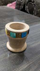 Quemador de Incienso Ecológico de Madera de Sándalo Hecho a Mano, Tazón Decorativo para Aromaterapia, Bandeja Redonda, Regalo para Rituales en el Hogar, Tamaño Personalizado - Product Image 1