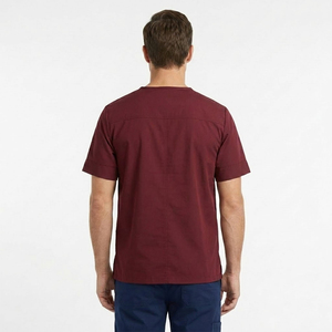 Haut de blouse médicale à col en V et manches courtes pour hôpital – Tunique professionnelle pour infirmières - Product Image 2