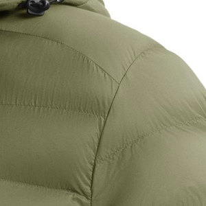 Chaqueta de Plumón para Hombre, Color Sólido, Transpirable, con Capucha, Nuevo Producto en Venta - Product Image 5