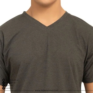 เสื้อยืดคอวีเฮนลีย์ผ้าฝ้าย 100% สกรีนโลโก้ OEM ตามสั่ง คุณภาพสูง ขายส่ง เสื้อยืดลำลองระบายอากาศได้ดี สำหรับทุกเพศ ผู้ผลิตเสื้อยืด - Product Image 2