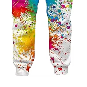 Pantalons de course décontractés confortables, légers, colorés, de qualité supérieure, respirants, à séchage rapide, à la mode, en tricot - Product Image 3