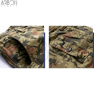 Nouveaux shorts cargo en toile pour hommes, légers, durables, de qualité supérieure, avec impression par sublimation, 7 propriétés anti-humidité, vêtements d'extérieur pour hommes - Product Image 6