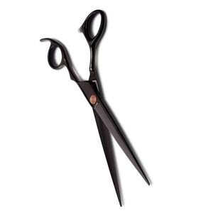 Ciseaux de coiffure professionnels pour cheveux raides, de haute qualité, en acier inoxydable 4Cr13, à pointe arrondie, coupe de précision, pour droitiers - Product Image 2