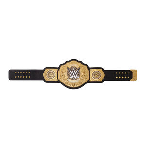 Professional Wrestling Belt <b>Adjustable</b> <b>Strap</b> Gold Plated Center Plate Leather Wrestling Belt - Product Image 1