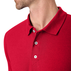 Camiseta Deportiva de Golf de Manga Corta con Botones, 100% Algodón, Absorbente de Humedad, Antiarrugas, para Entrenamiento, Casual y Uso Diario, Cómoda - Product Image 4