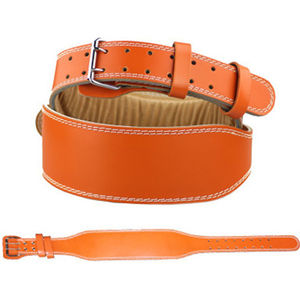 Cinturón de Levantamiento de Pesas de Cuero para Gimnasio, Material de Piel de Vaca, Soporte para la Espalda, Antideslizante, Transpirable, Ajustable, Unisex, de Alta Calidad, con Logotipo Personalizado - Product Image 3