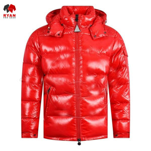 เสื้อแจ็คเก็ตพัฟเฟอร์แบบสั่งทำสำหรับผู้ชาย พิมพ์โลโก้ตามต้องการ ปิดด้วยซิป เนื้อผ้าระบายอากาศได้ดีและสวมใส่สบาย - Product Image 1