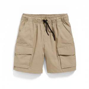 Pantalones Cortos Cargo CAMP para Hombre, Estilo Casual, con Cordón Ajustable y Múltiples Bolsillos - Product Image 3